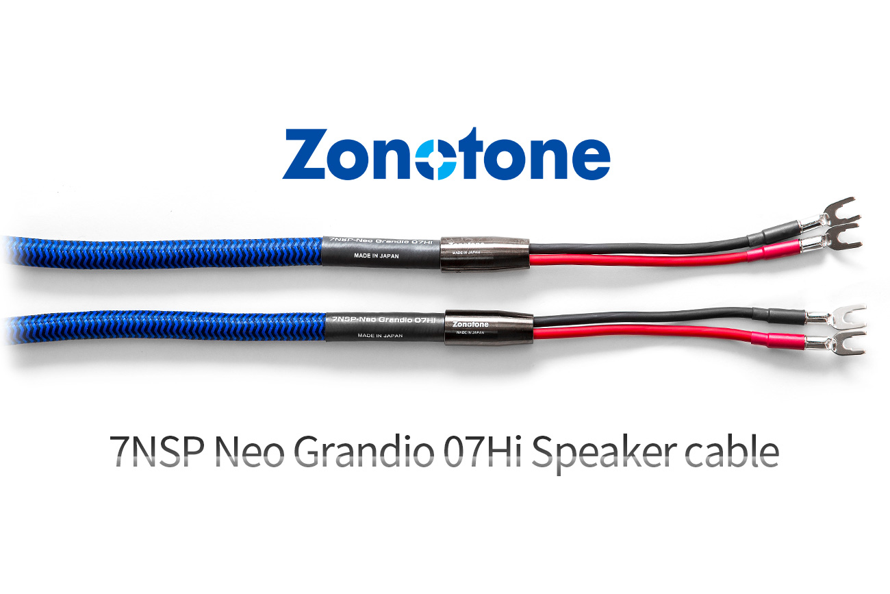 オーディオ機器 ケーブル/シールド 조나톤 Zonotone 7NSP-Neo Grandio 07Hi(3.0mx2, Y/Y) ]