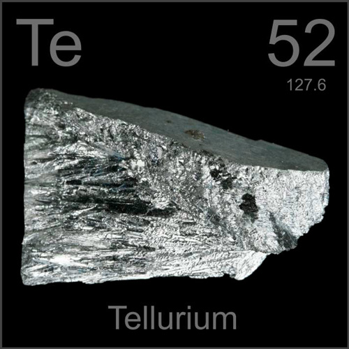 원자 기호 52번째에 속하는 텔루륨