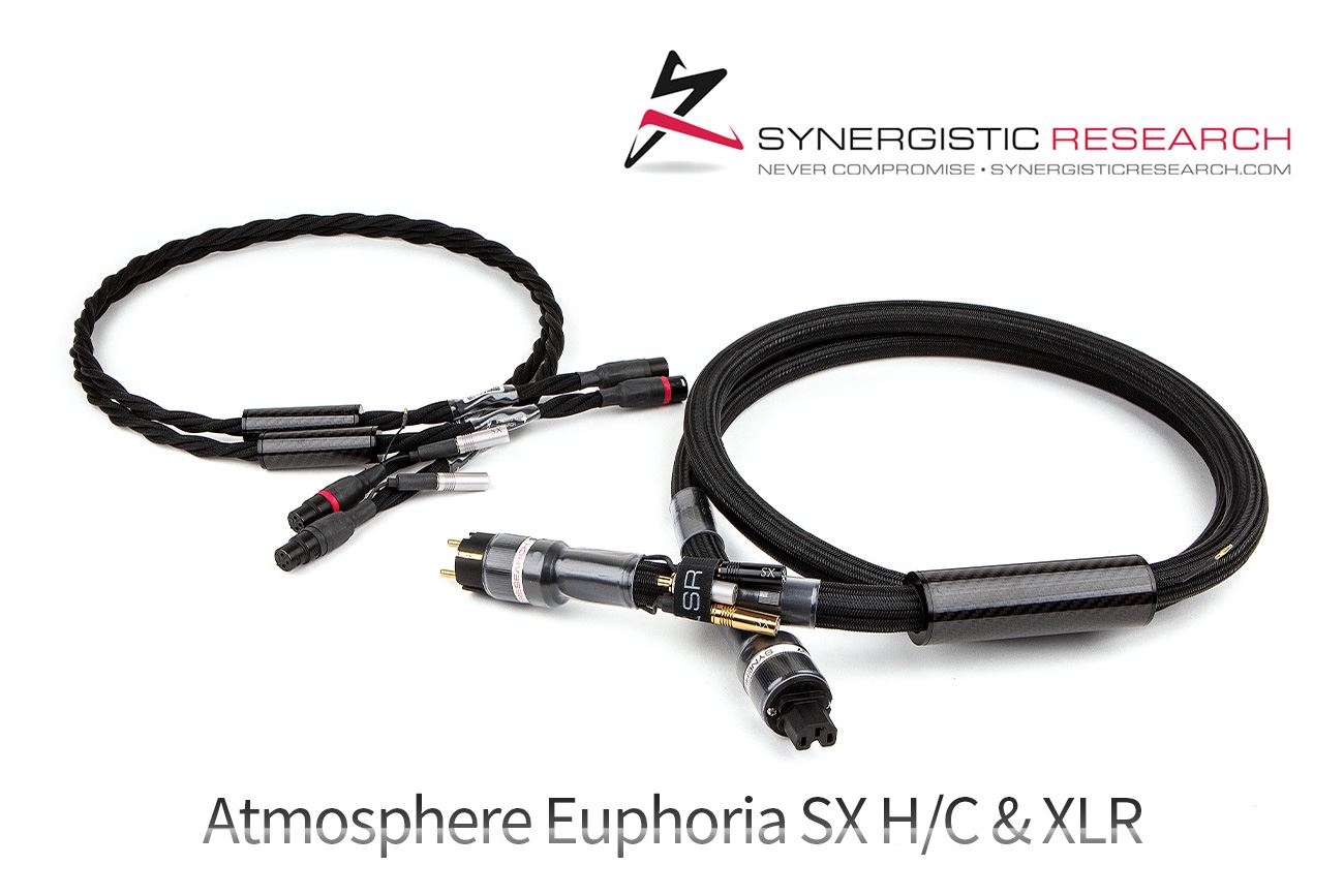 Synergistic Research Atmosphere Euphoria SX H/C Power Cable & XLR