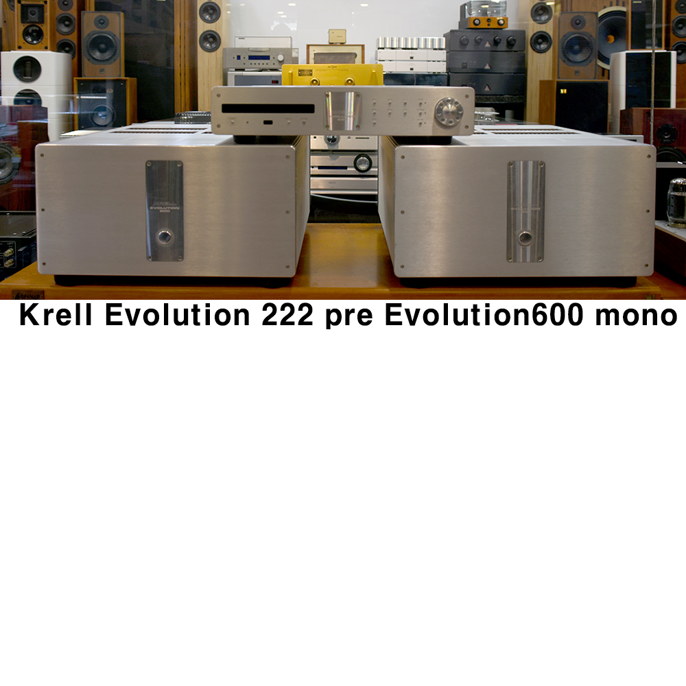 Krell Evolution 222 pre Evolution600 mono ũ  ߰