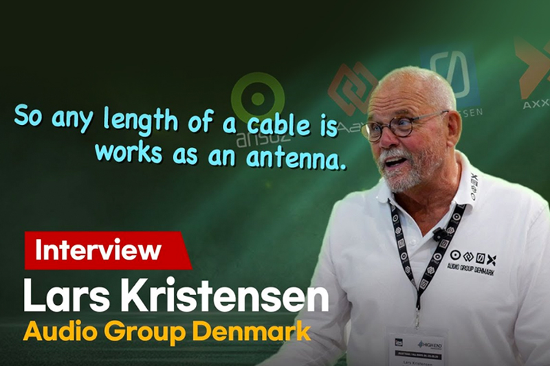 [인터뷰] 오디오에서 케이블이 중요한 이유,오디오 그룹 덴마크 CEO 라스 크리스텐센