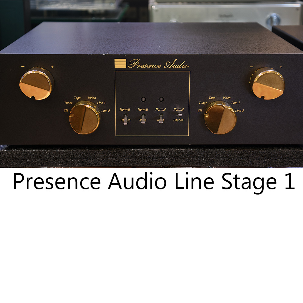 Presence Audio Line Stage 1 Dual Mono Tubes Preamp    ߰