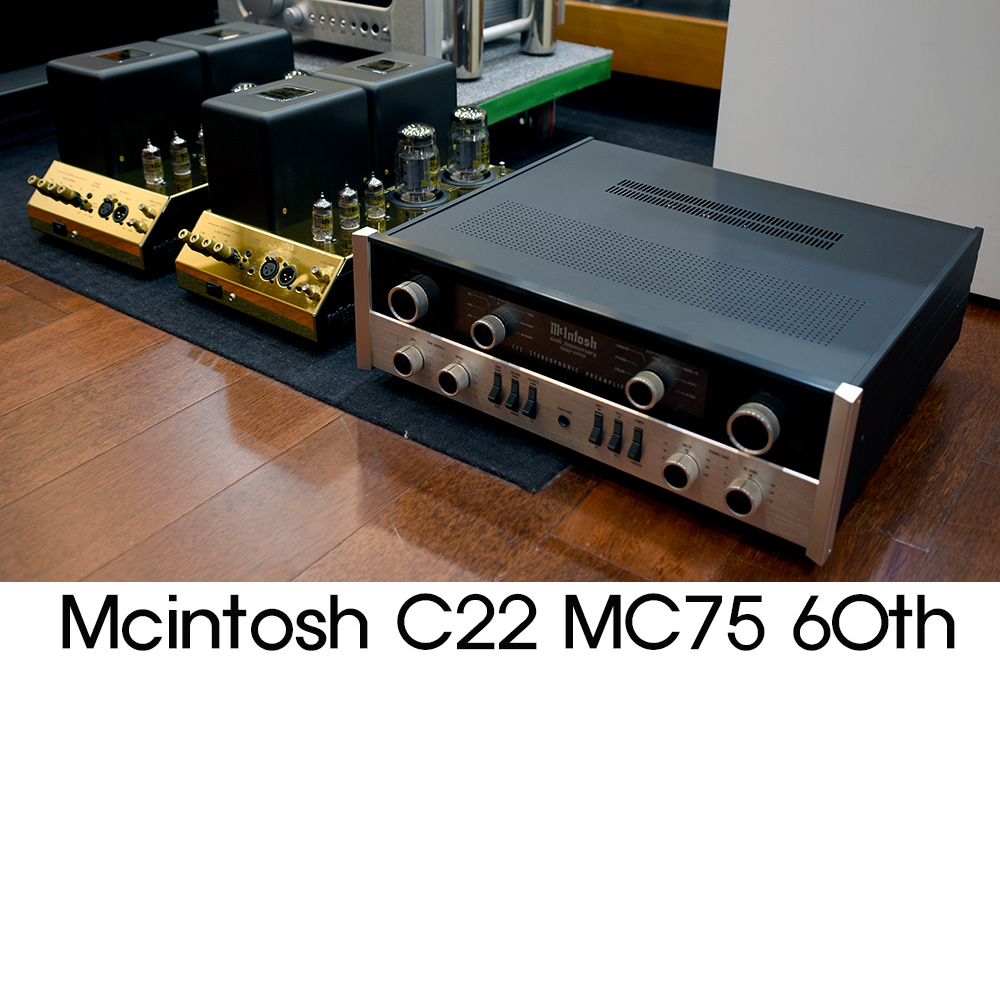 Mcintosh C22 MC75 60th Anniversary Ų 60ֳ   Ŀ  ߰