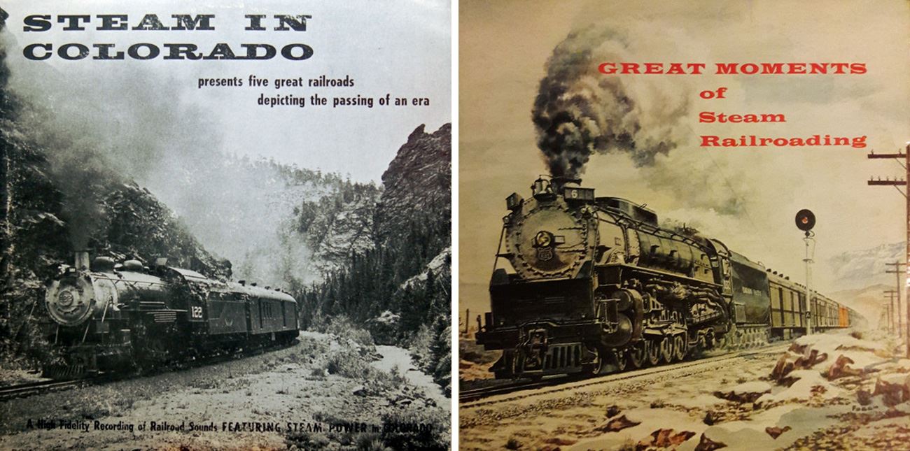  ǵƼ ù °  ߸  õ ⟨Steam In Colorado⟩, ⟨Great Moments Of Steam Railroading⟩