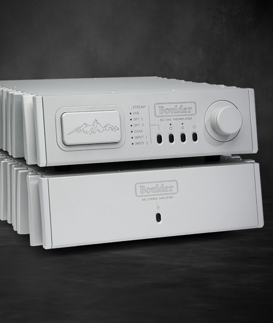 Boulder 812 DAC/Preamplifier & 861 Stereo Power Amplifier